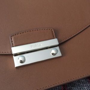 Furla leather bag. Metropolis.